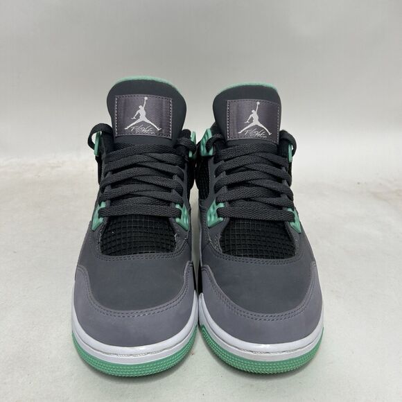 Nike Shoes Air Jordan 4 Retro BG “Green Glow” 2024 - Picture 2 of 8